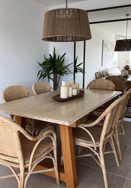 Departamento en alquiler con vista al mar a una cuadra de Montoya Beach, La Barra.