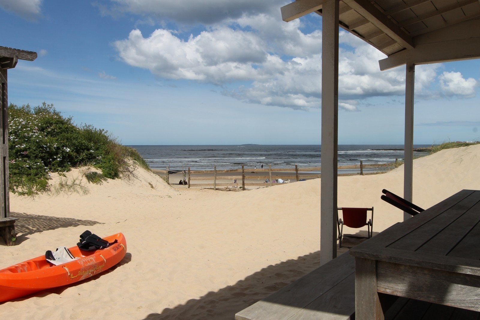 Casa en alquiler en primera línea sobre las dunas de La Desembocadura, La Barra..