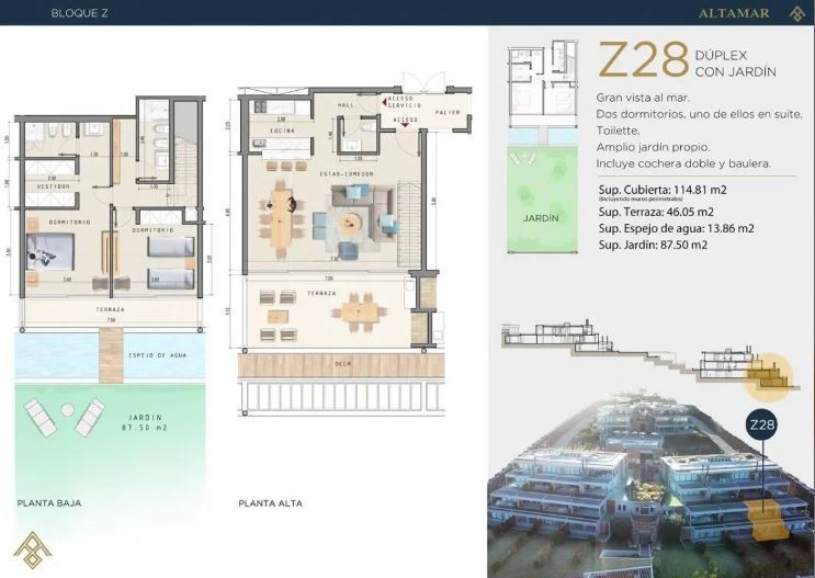 Venta de edificio Altamar de reciente construcción con una de las mejores vistas de Punta del Este
