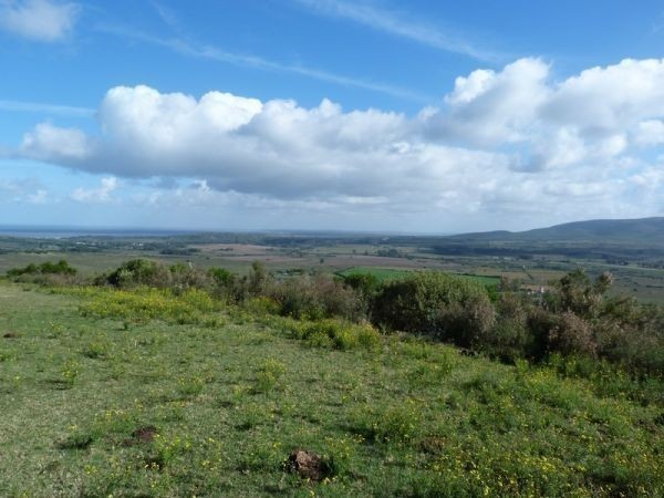 Chacras del cerro, entre la Sierra y el Mar.