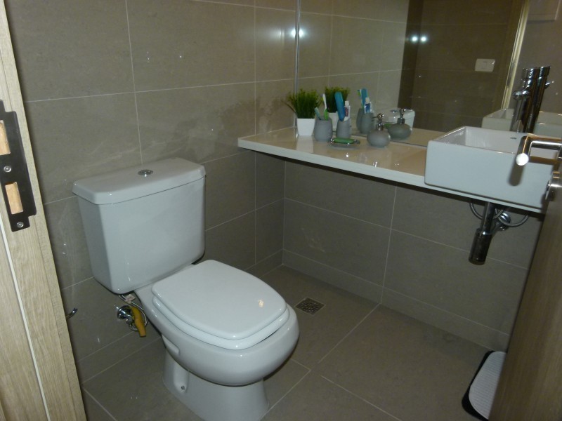 Departamento de un dormitorio y medio en edificio con amenities