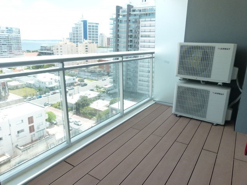 Departamento de un dormitorio y medio en edificio con amenities