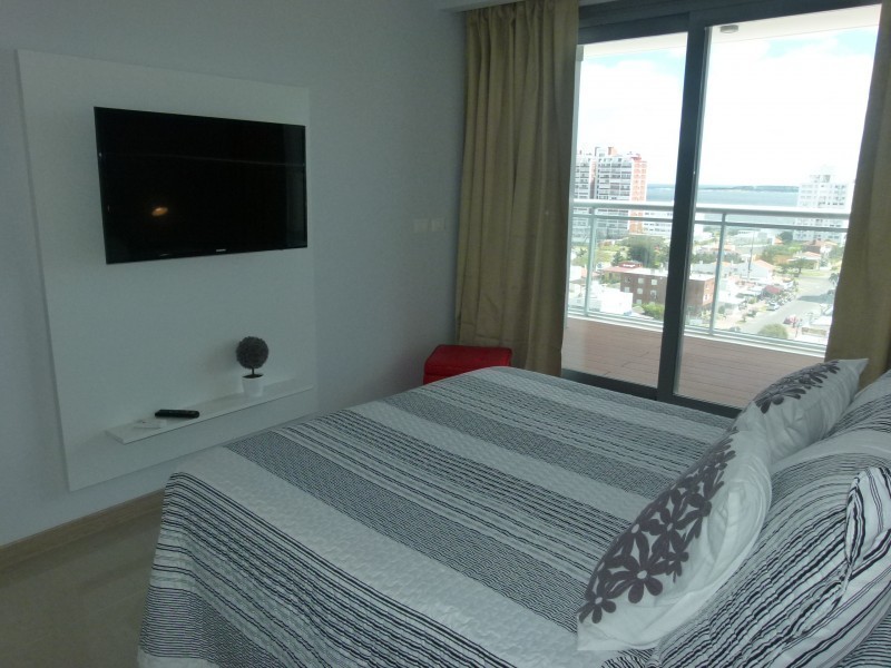 Departamento de un dormitorio y medio en edificio con amenities