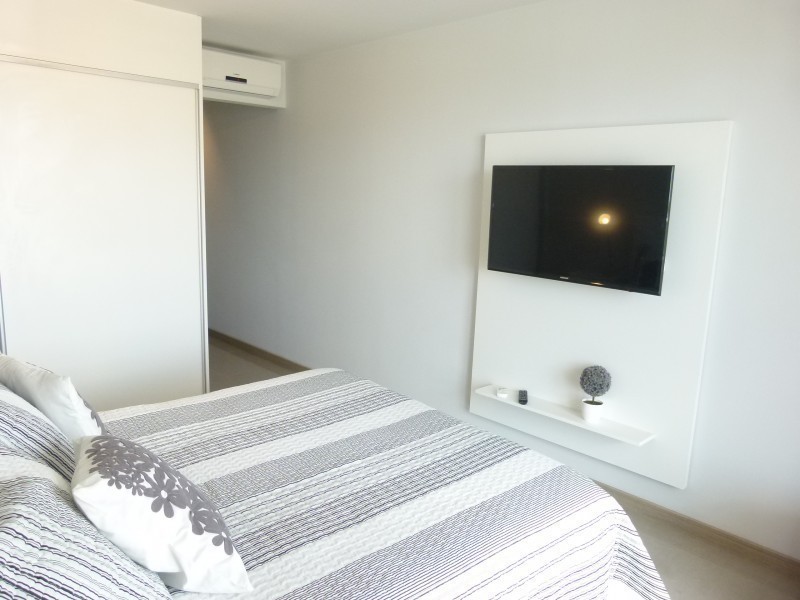 Departamento de un dormitorio y medio en edificio con amenities