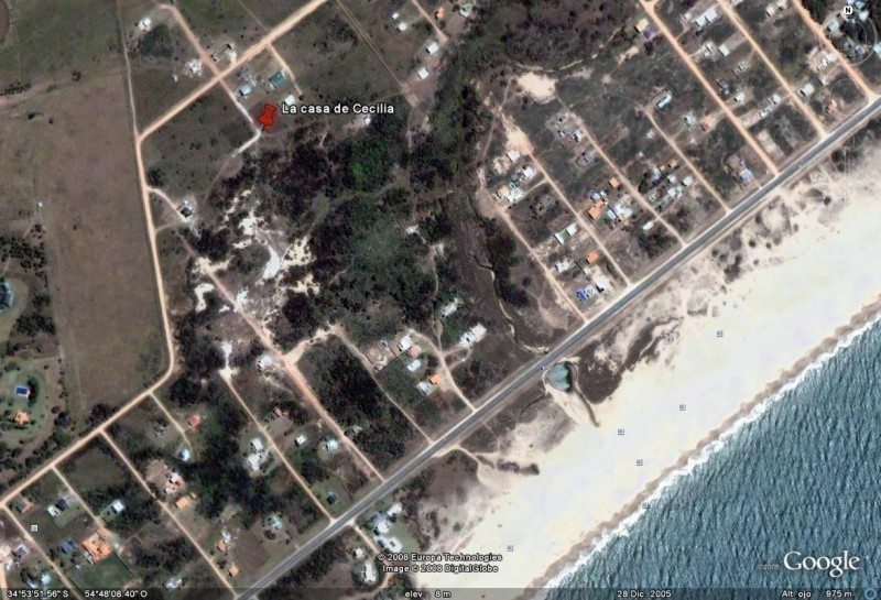 Casa en alquiler, arquitectura moderna con vista al mar sobre altos de Punta Piedras, La Barra