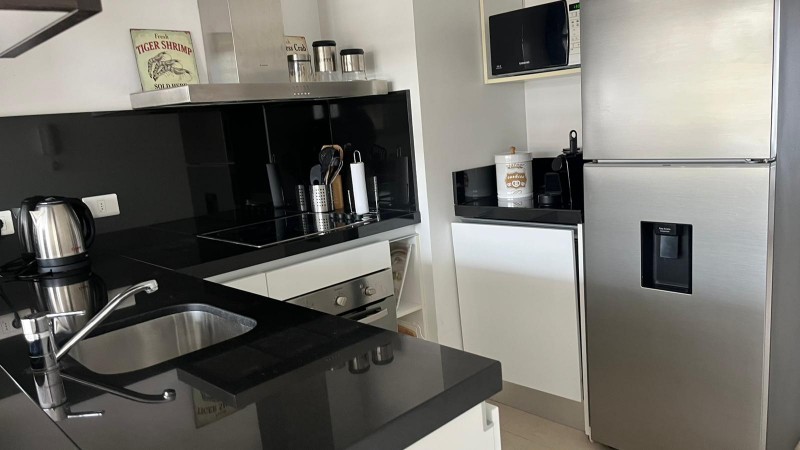 Departamento en alquiler  con parrilla a pasos de Playa Montoya