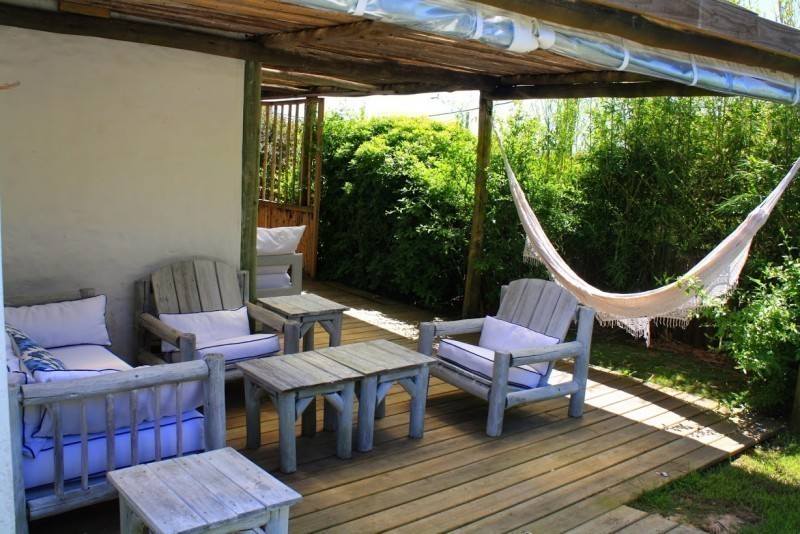 Linda casa con pileta en el pueblo de José Ignacio