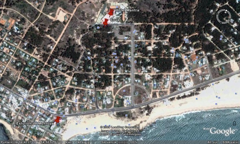 Casa racionalista en alquiler sobre las alturas de Montoya, La Barra