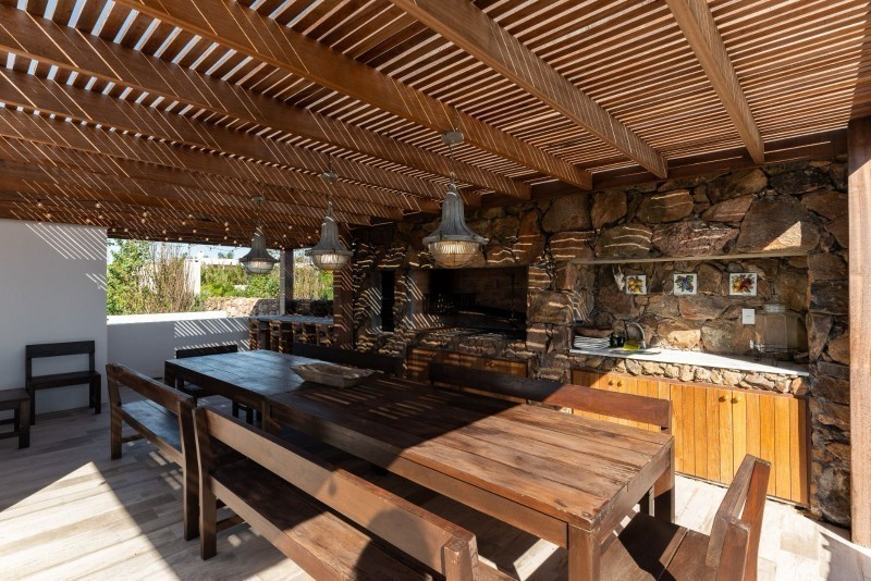 Casa grande en el pueblo con vista a la mansa de Jose Ignacio