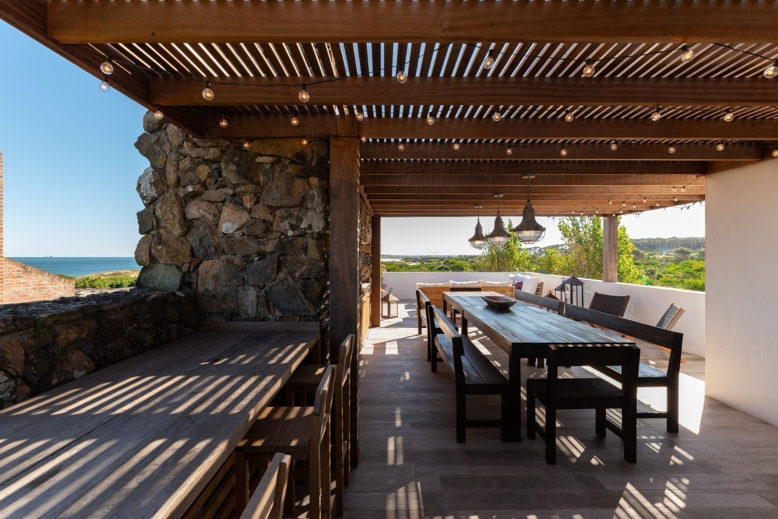 Casa grande en el pueblo con vista a la mansa de Jose Ignacio