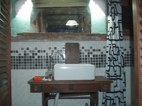 Toda la onda en esta cabaña con vista al mar.