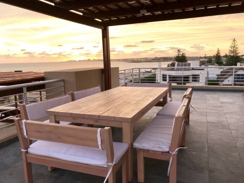 Excelente depto moderno con hermosa vista al mar en Montoya