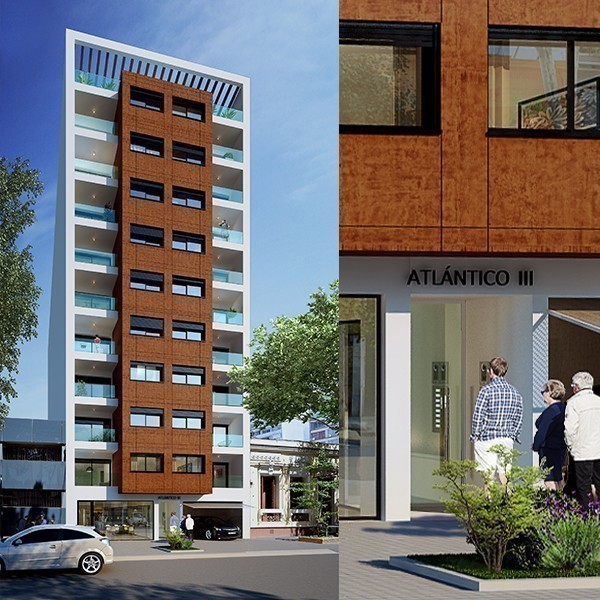 Atlántico III - Edificio en construccíón - Terminaciones de 1a calidad