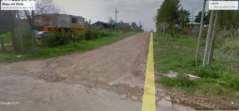 Lindo terreno esquina en Lausana