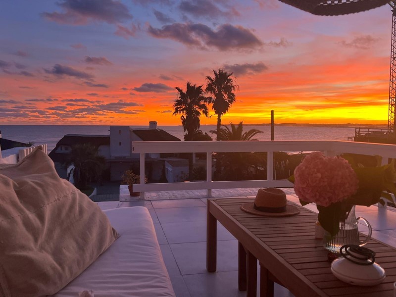 Pueblo de Jose Ignacio con vista al atardecer