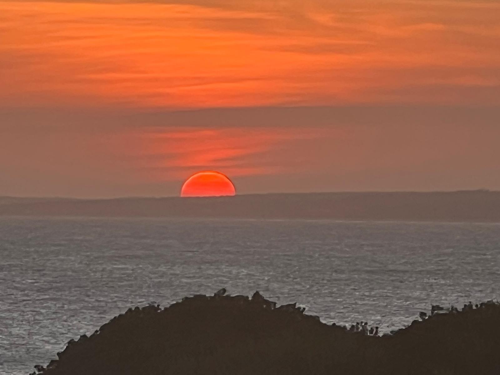 Pueblo de Jose Ignacio con vista al atardecer