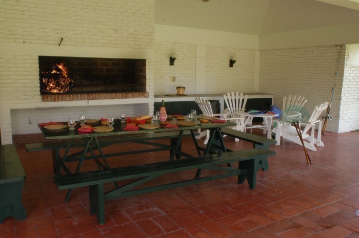 Casa frente al mar con cancha de Tenis