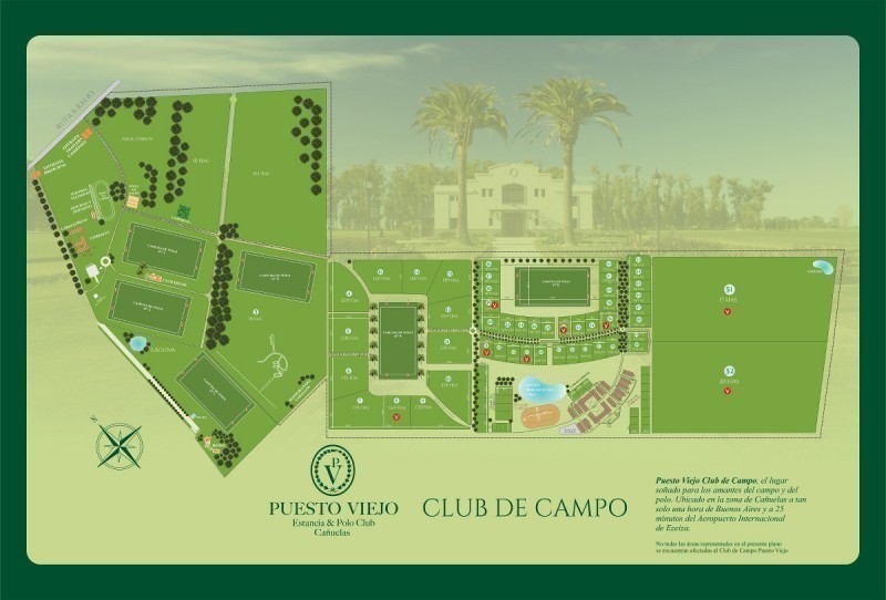 Club de Campo de Polo, con actividad permanente