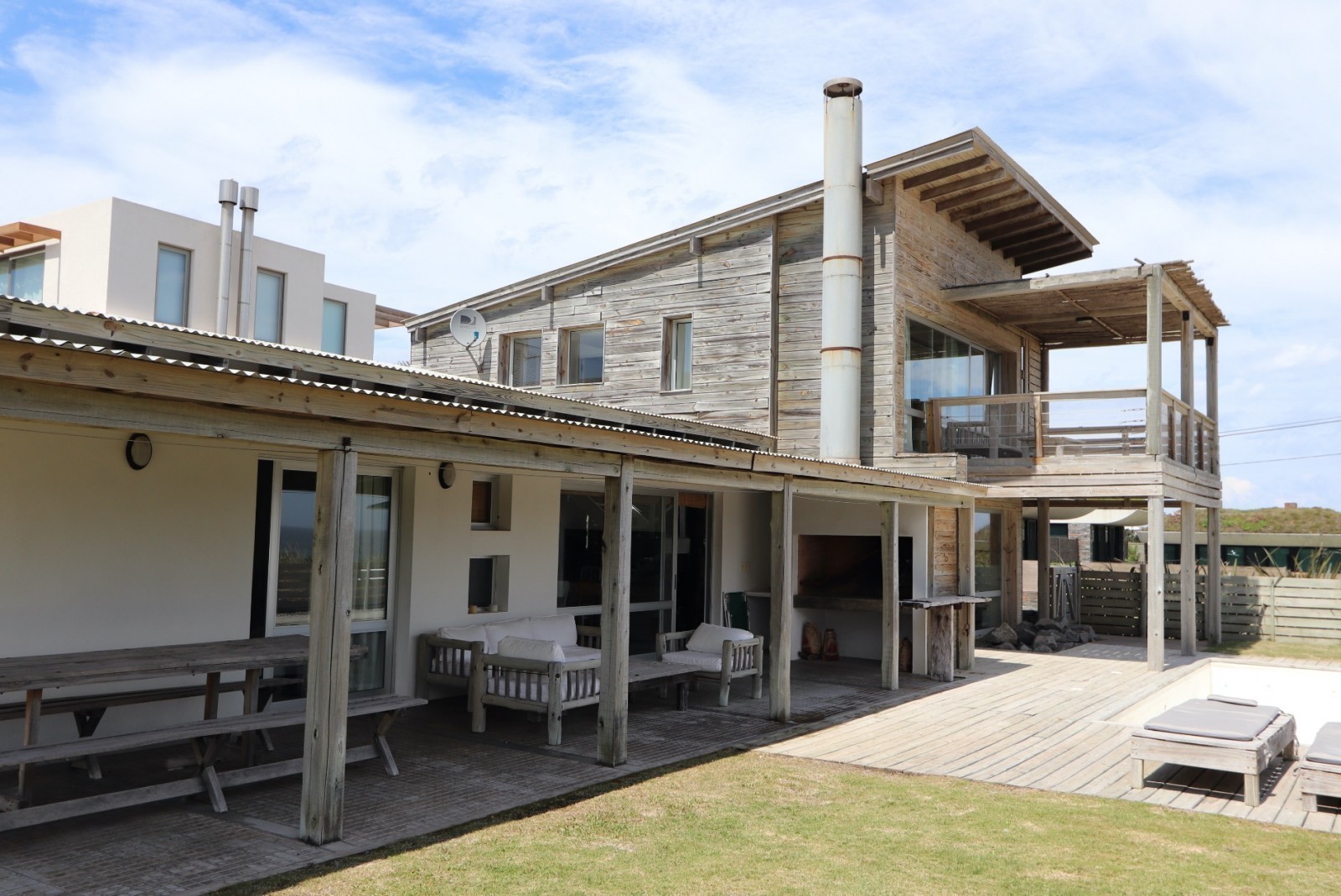 Casa en el pueblo de José Ignacio con vista al mar