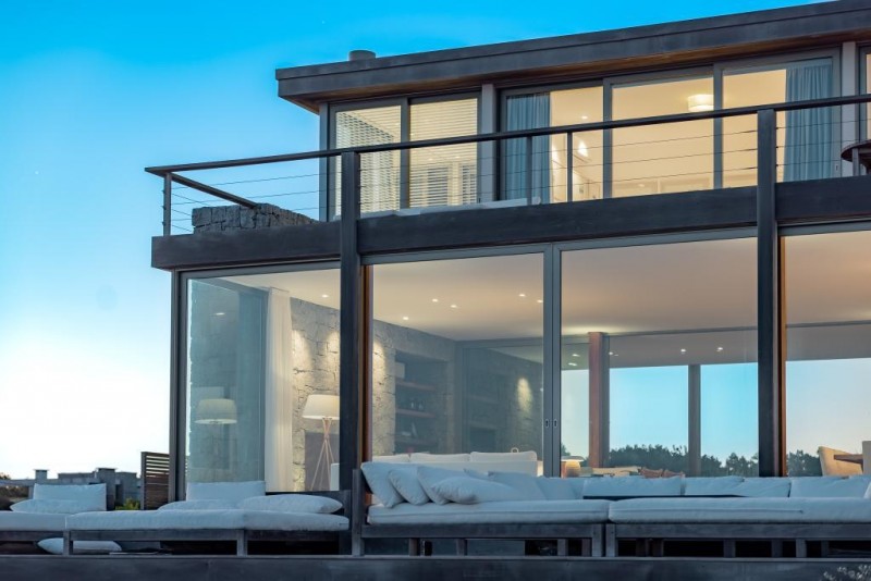 Estupenda casa sobre el mar en Arenas de José Ignacio