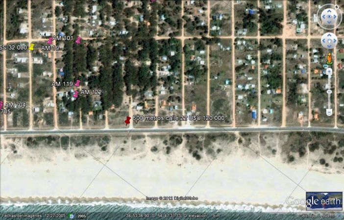 Terreno en venta en Balneario Buenos Aires.