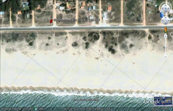 Terreno en venta en Balneario Buenos Aires.