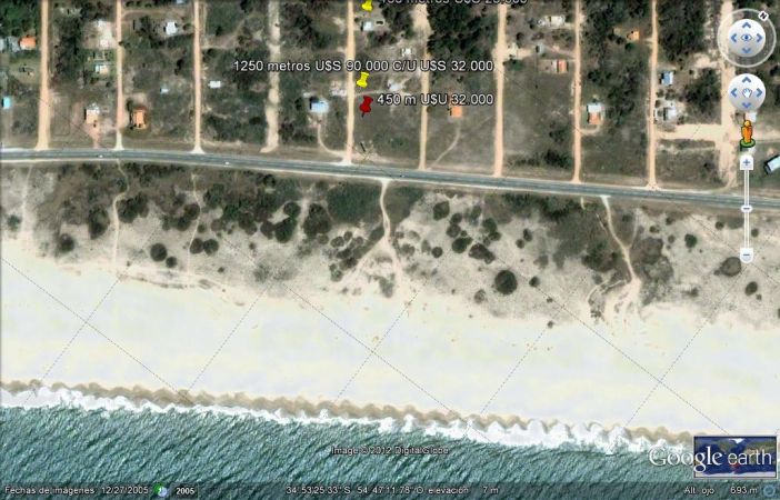 Terreno en venta en Balneario Buenos Aires.