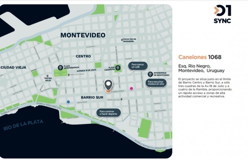 Apartamento de dos dormitorios en centro sin garage. Entrega MARZO 2024 
