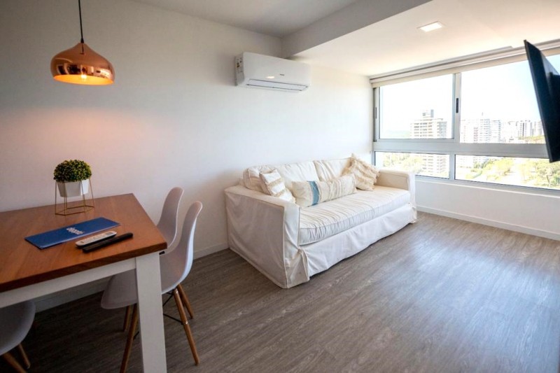 Excelente monoambiente muy bien distribuido en edifico con muy buenos amenities