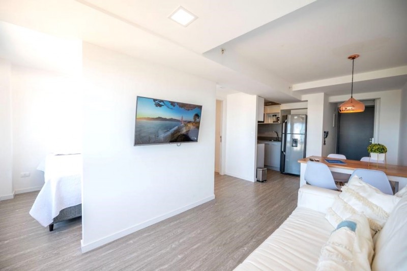 Excelente monoambiente muy bien distribuido en edifico con muy buenos amenities