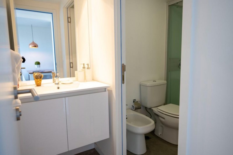 Excelente monoambiente muy bien distribuido en edifico con muy buenos amenities