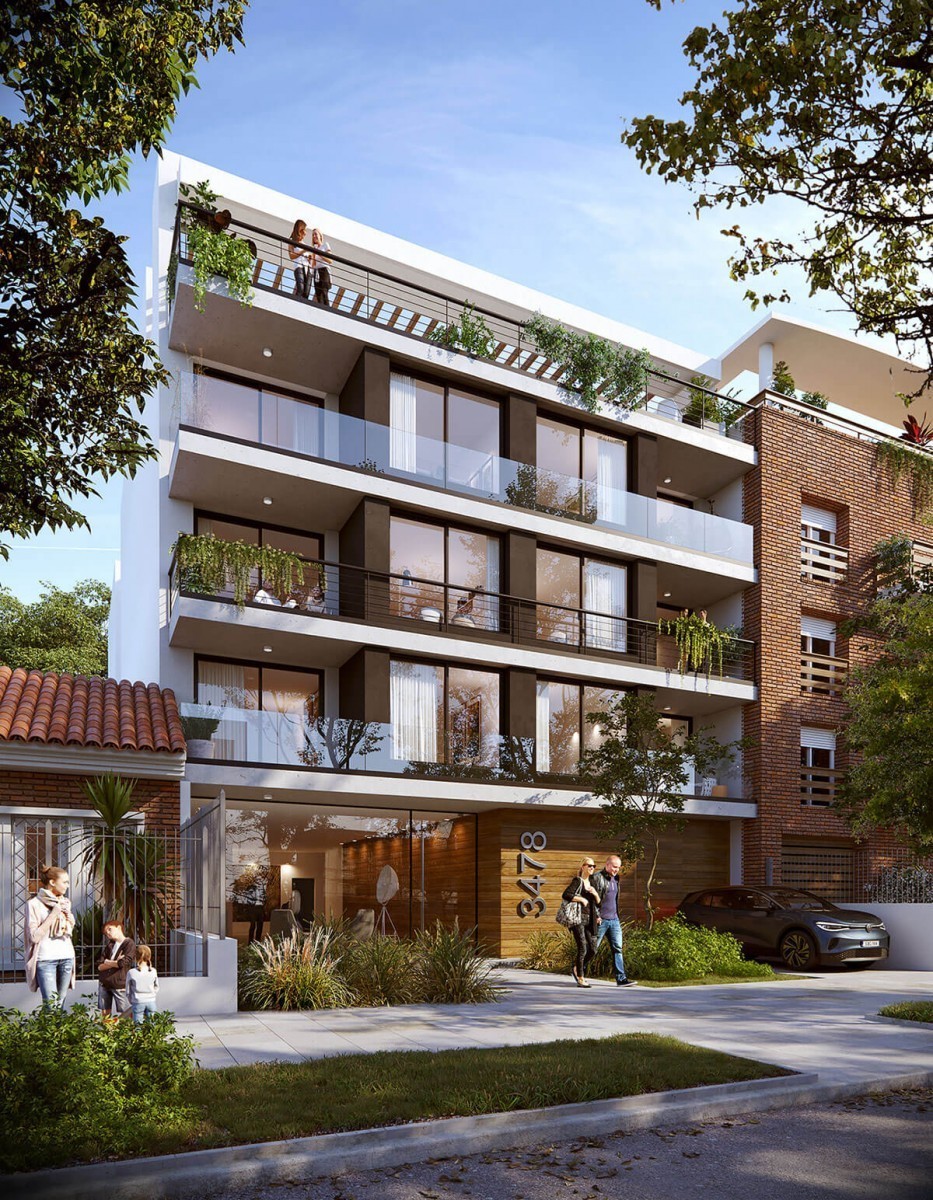 Hermoso Monoambiente con terraza a 1 cuadra de la playa Pocitos