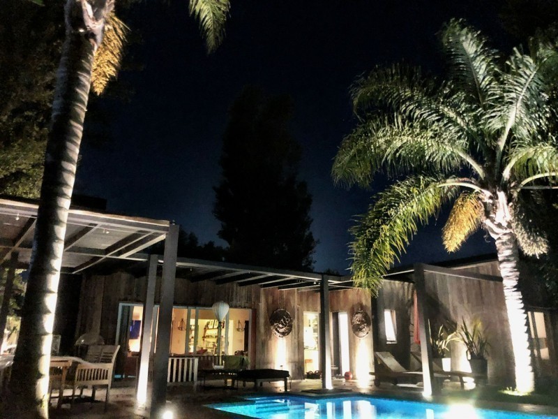 Linda casa con pileta para alquiler en barrio cerrado 