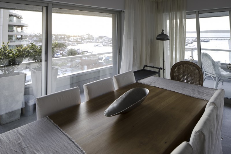 Departamento en alquiler con vista al puerto
