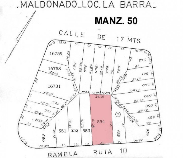 Terreno a la venta en  Montoya 