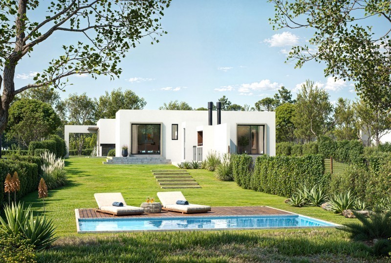 2 casa en ph a estrenar con piscina climatizada a solo 150 mts del mar 