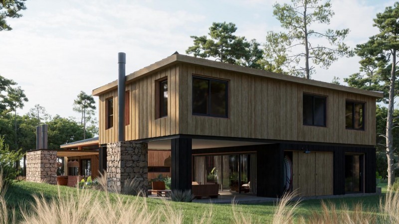 Casa en venta en barrio cerrado en construcción