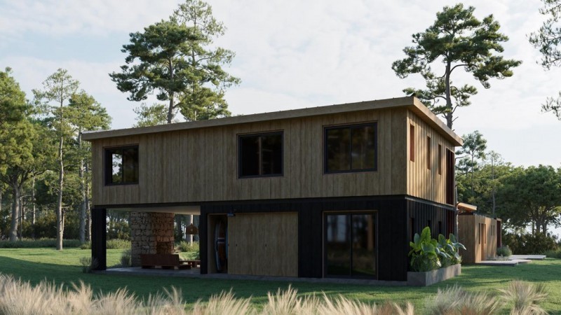 Casa en venta en barrio cerrado en construcción