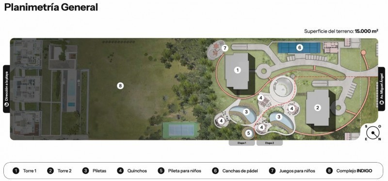 Venta de departamento con 3 suites y dependencia 