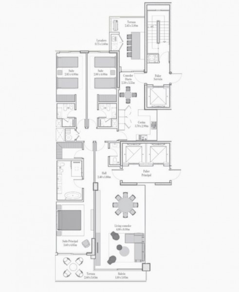 Departamento en alquiler,Brava,Punta del Este