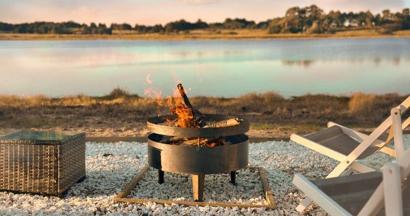 Espectacular casa en Laguna Escondida sobre la laguna