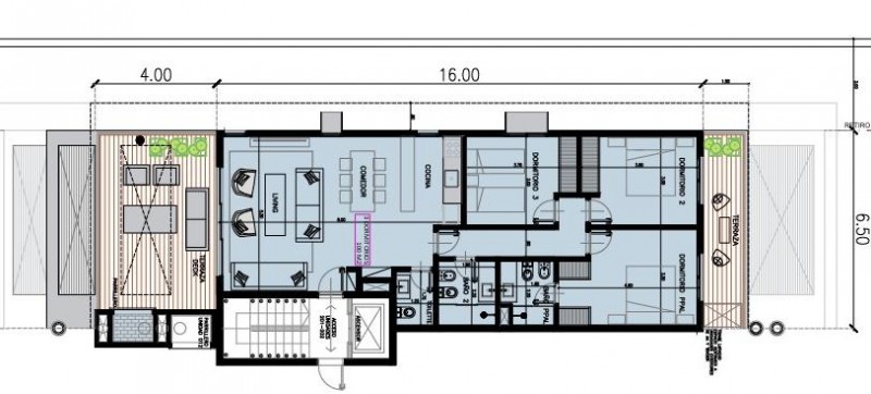 Venta de departamento en La Juanita