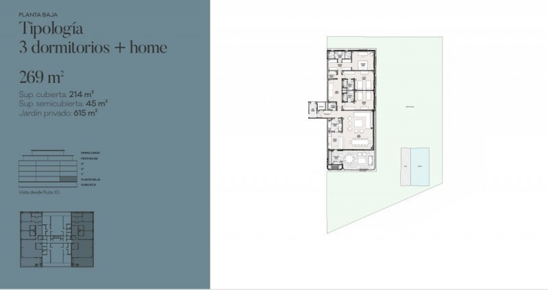 Departamento en Venta en Casa Living Manantiales