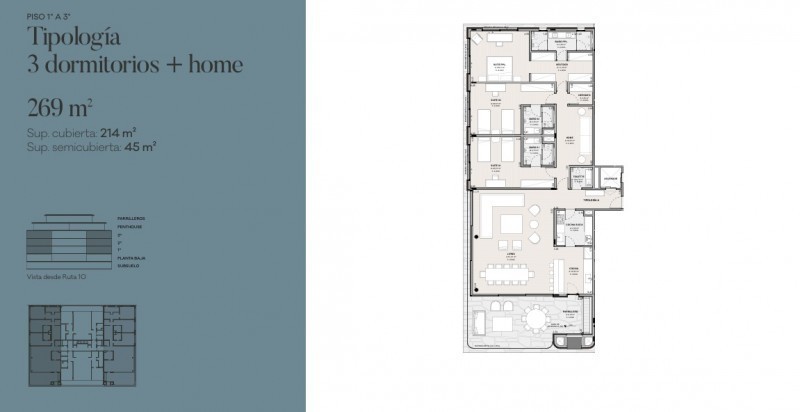Departamento en Venta en Casa Living Manantiales