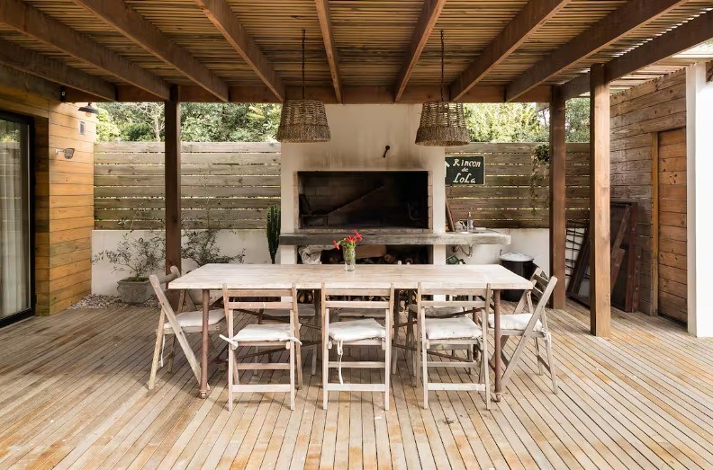 Casa en alquiler de tres dormitorios en Montoya, La Barra
