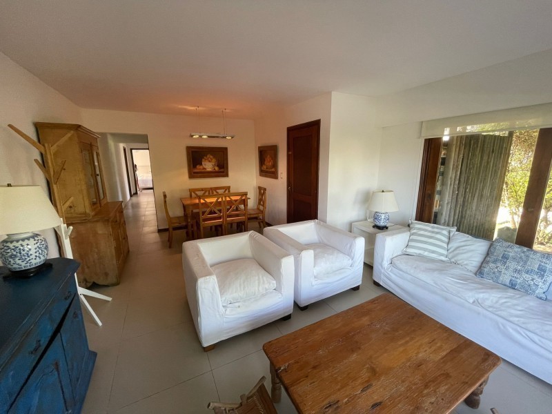 Cómodo departamento de 3 dorm en alquiler a pasos del mar en La Barra