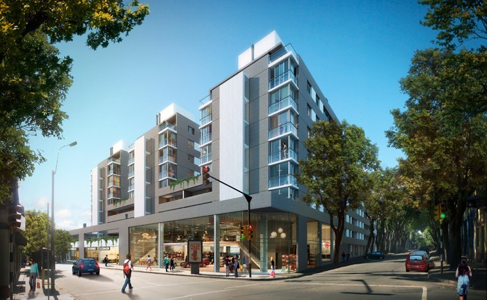 Amplo y luminoso apartamento con patio y Parrillero en Tres Cruces